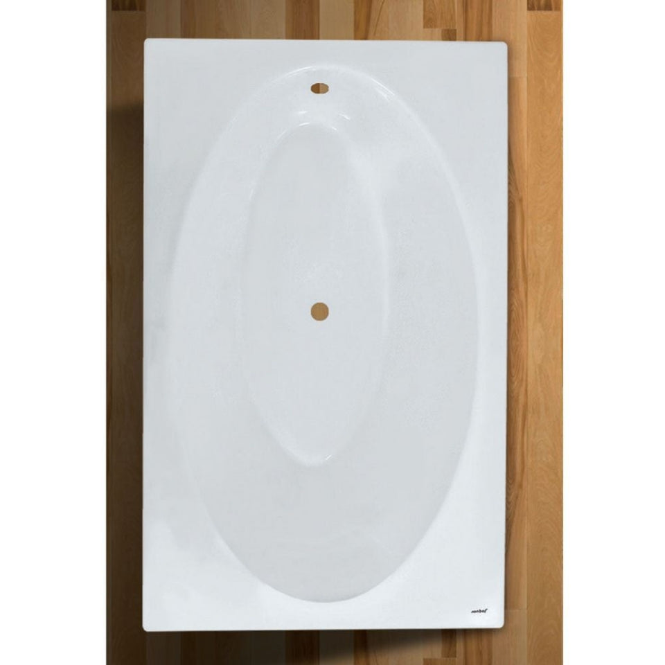 Trueliving_D’Arc Built-in Bathtub_1800 x 1100 x 470 mm_White