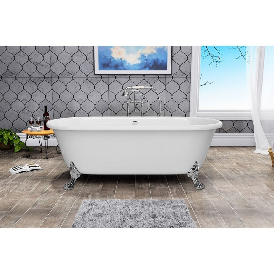 Trueliving_Queens Freestanding Bathtub_1702 X 787 X 434/615 mm_White