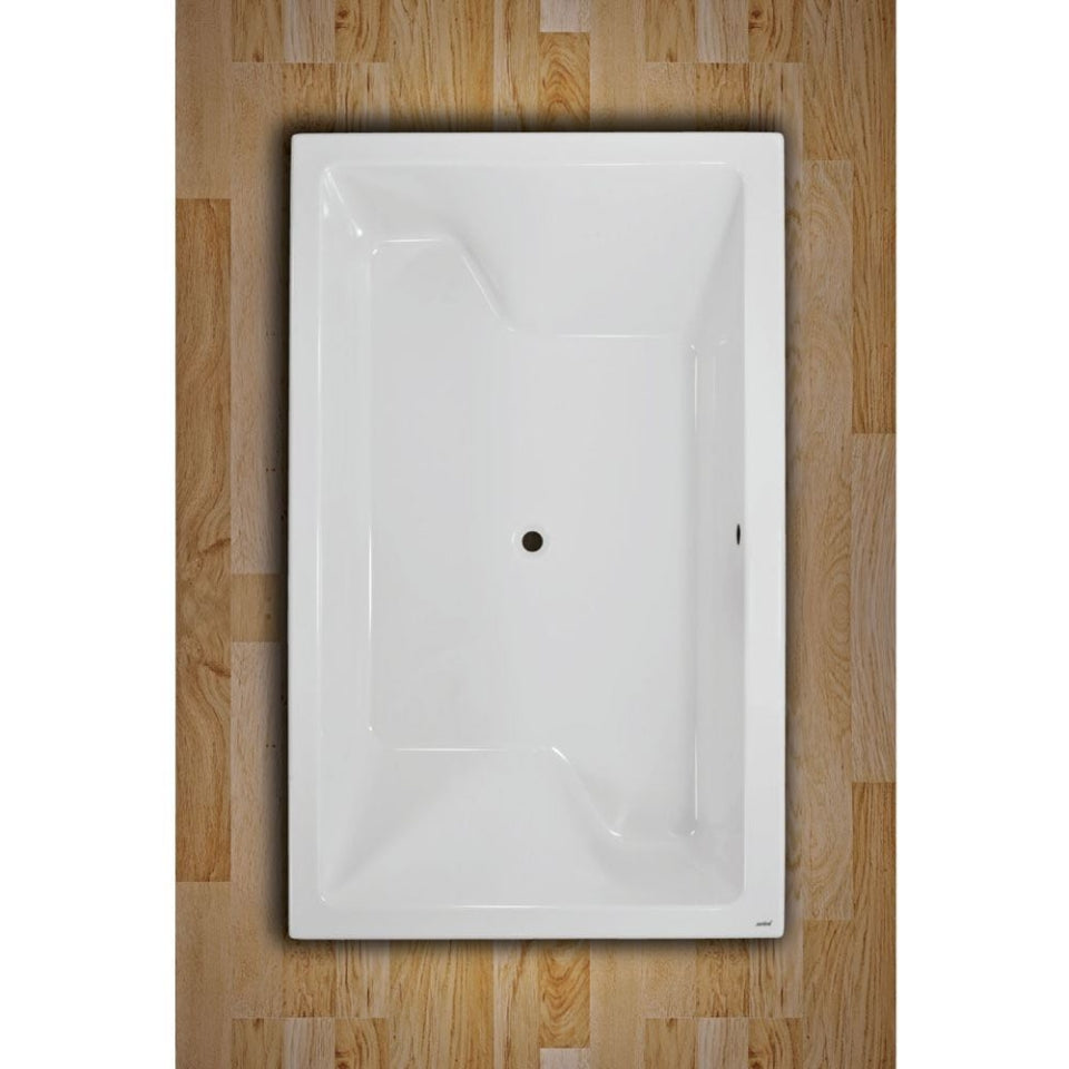 Trueliving_Kubix Prime Built-in Bathtub_1800 x 1100 x 470 mm_White