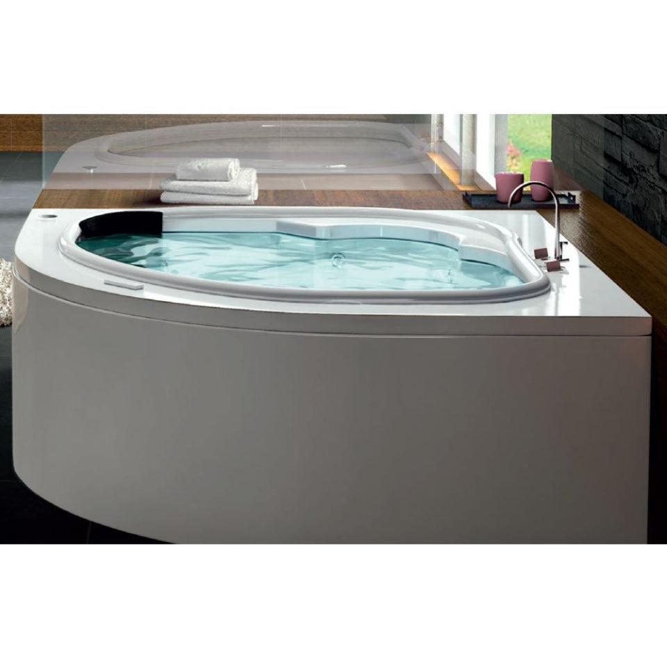 Trueliving_Fusion Whirlpool Bathtub (Combi System)_1400 x 1400 x 450 mm_White
