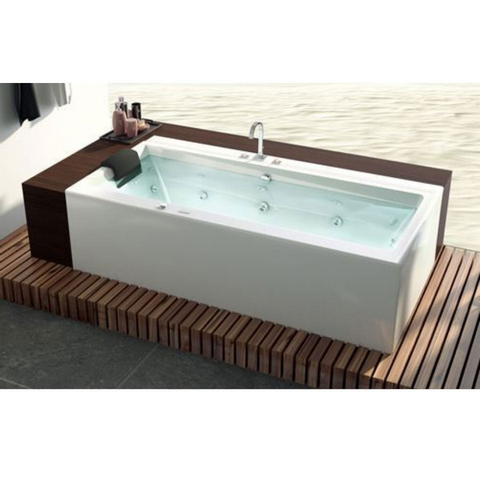 Trueliving_Kubix Whirlpool Bathtub (Water System)_1800 x 800 x 470 mm_White