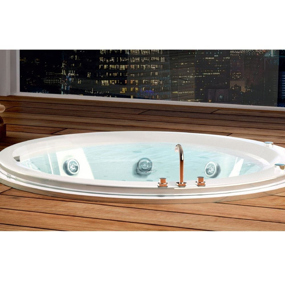 Trueliving_Fonte -R Whirlpool Bathtub (Combi System)_1500 x 1500 x 470 mm_White