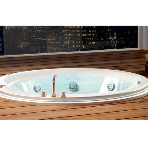 Trueliving_Fonte -R Whirlpool Bathtub (Combi System)_1500 x 1500 x 470 mm_White
