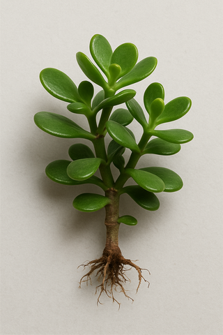 Jade Plant – Good Luck Succulent for Home & Office - Baby Plant