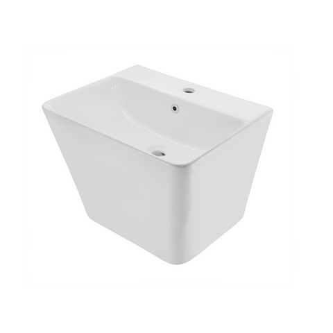 Trueliving_Kubix Wall Hung Integrated Basin_490x430x390 mm_White
