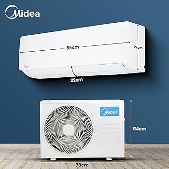 Midea 1.5 Ton 3 Star Inverter Split AC – Energy Efficient Cooling