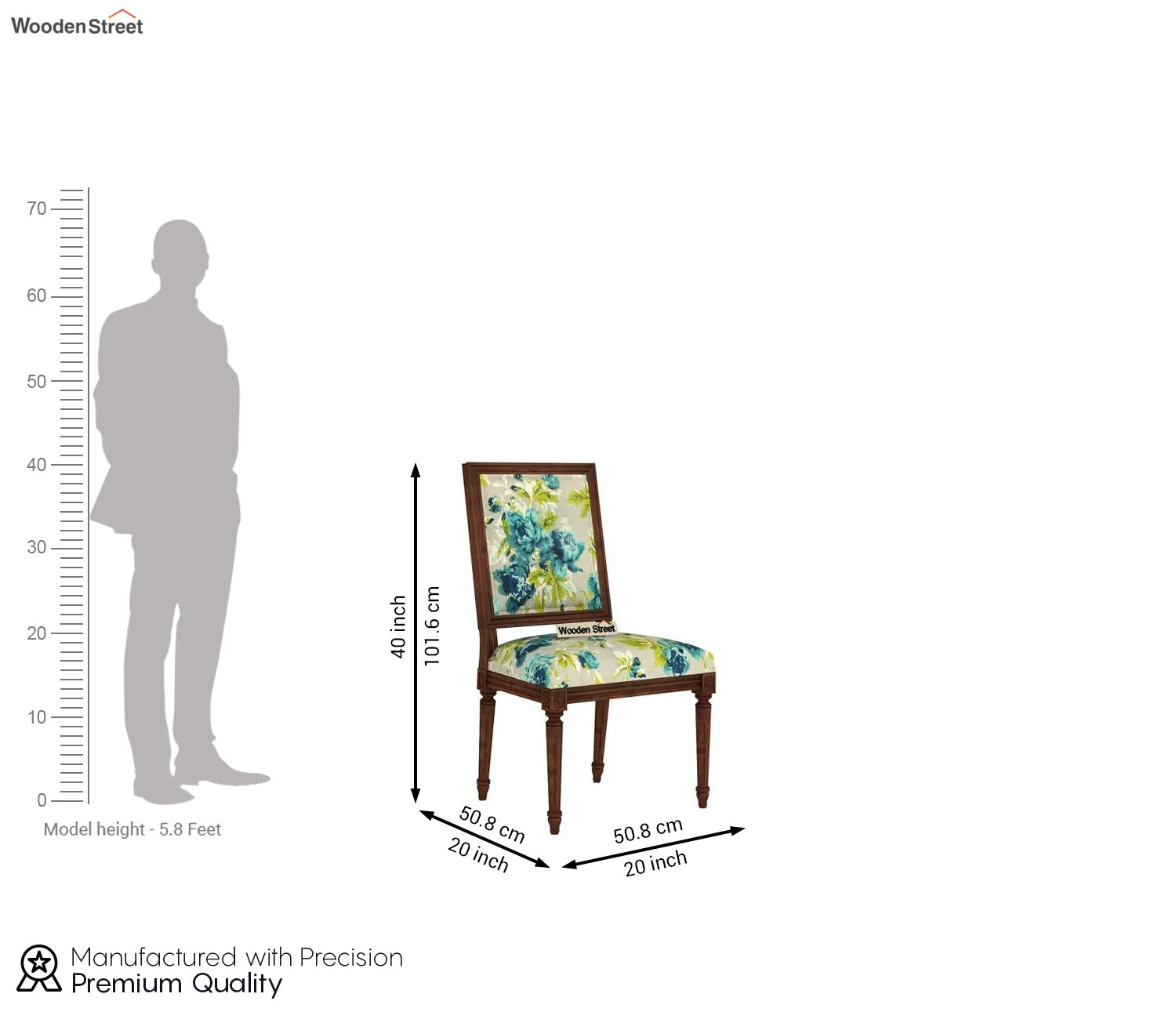 Shell Without Arm Dining Chair (Teal Tulip)