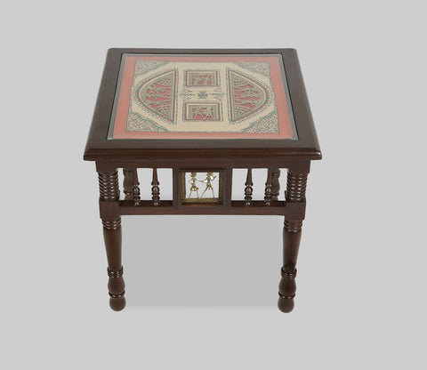 Yuge Brown Side and End Table
