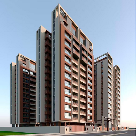 Shreepad Shivanta Vivanta  pal, surat 3, 4, 5 BHK