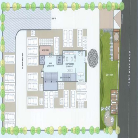 Well Waves The Monolith  vesu, surat 5 - BHK