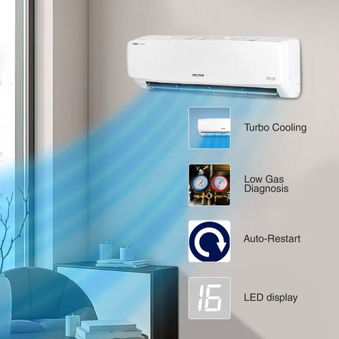 Buy Voltas 1.5 Ton 3 Star Inverter Split AC – VOL-15-INV