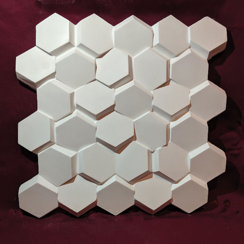 Trueliving_3d MDF Panel_White_5 mm_H 8 X L 4