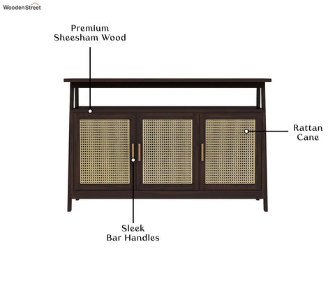 Erin Console Table (Walnut Finish)