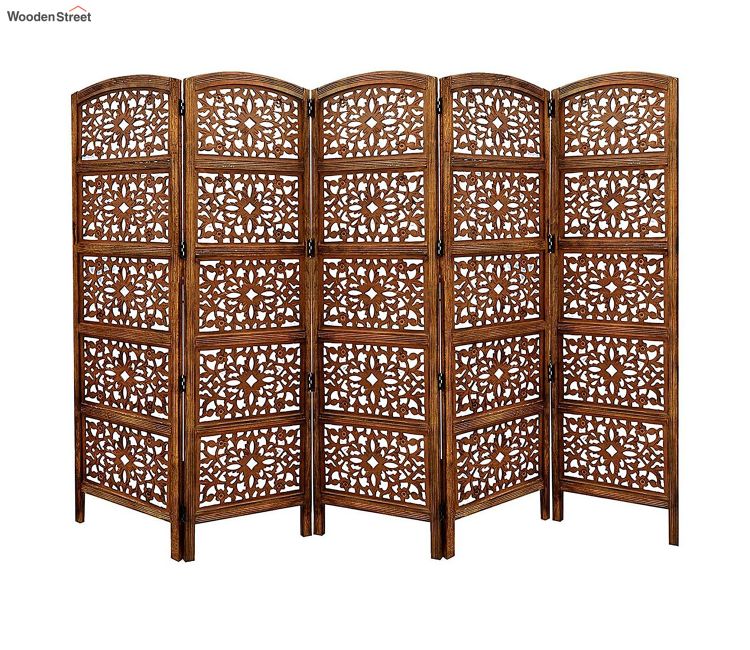 Aroma 5 Panel Wooden Partition