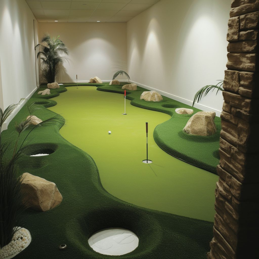 Mini Golf Room
