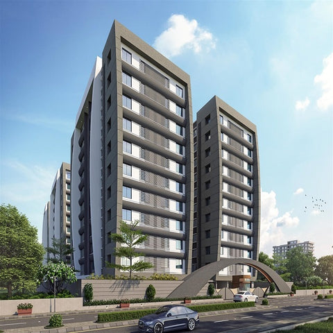 Raghuvir Spalex vesu, surat Raghuvir Developers & Builders 2 BHK & 3 BHK +91 70 4441 4441