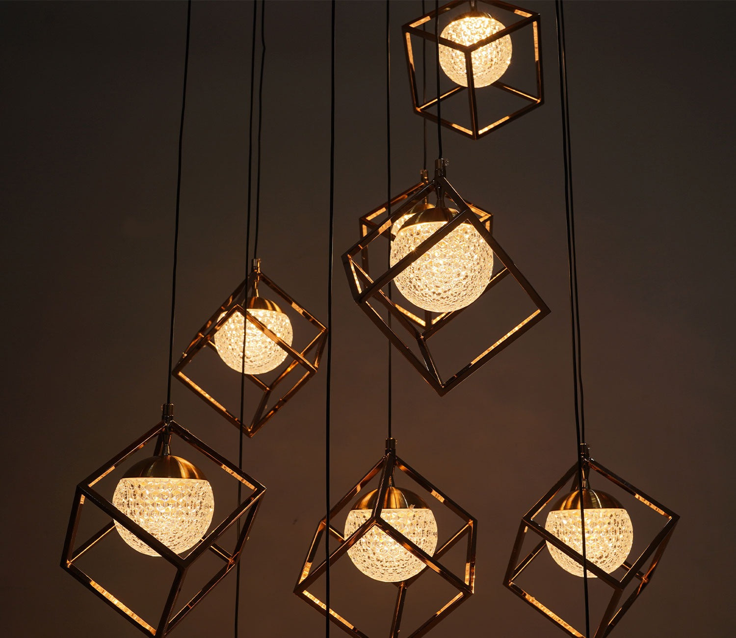 Elegant Crystal Drops Hanging Lights
