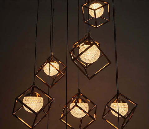 Elegant Crystal Drops Hanging Lights