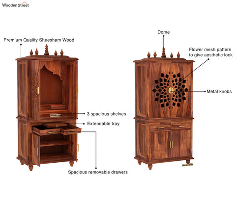 Amitava Home Temple (Honey Finish)
