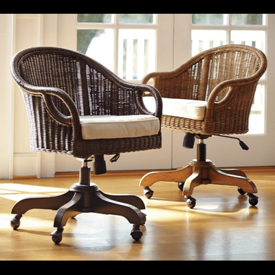 Trueliving Bass Brown Office Chair Executive H 41 x W 19 x D 20