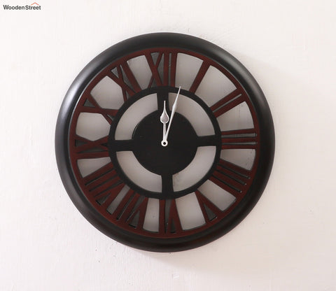 Analog Clock - Perro Carved Wooden Wall Clock