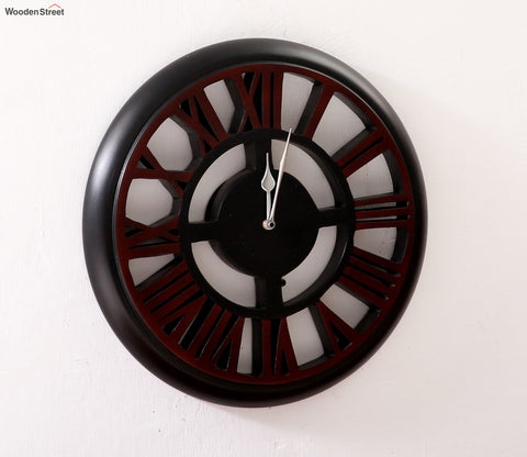 Analog Clock - Perro Carved Wooden Wall Clock