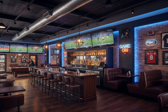 Bars - Sports Bars Interior Design