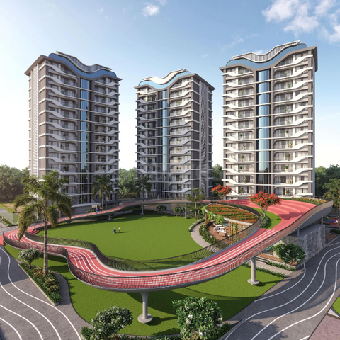 Raghuvir Sheron_Vesu, Surat_Raghuvir Developers & Builders_2, 3, 4 BHK_735.33-1093-1470.66 sq.ft._Price on Request