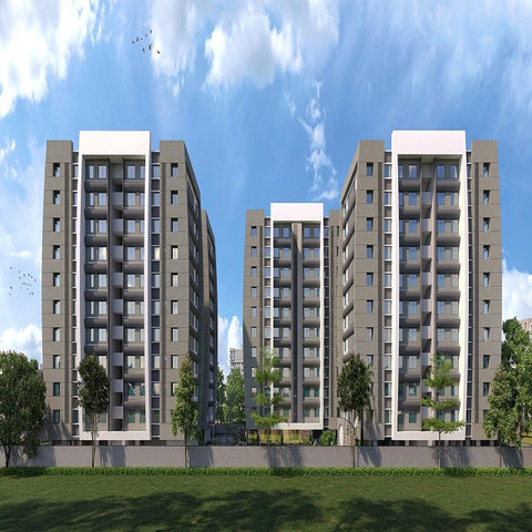 Raghuvir Spalex vesu, surat Raghuvir Developers & Builders 2 BHK & 3 BHK +91 70 4441 4441
