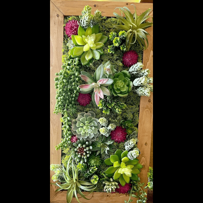TrueLiving Premium High Density Australian Flower With Grass Carpet/Mat 20" x 20"