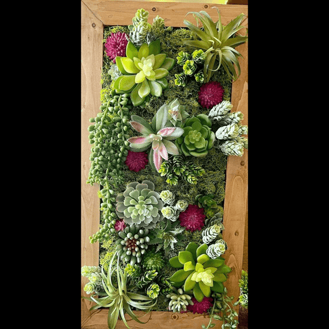 TrueLiving Premium High Density Australian Flower With Grass Carpet/Mat 20" x 20"
