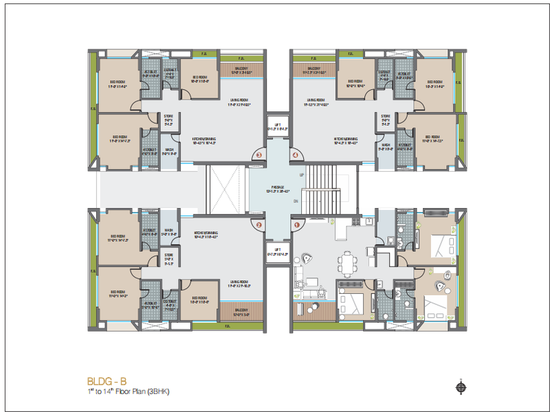 Sangath Homes Palanpur, Surat 3 BHK 93.41 Lakhs - 1.11 Crores