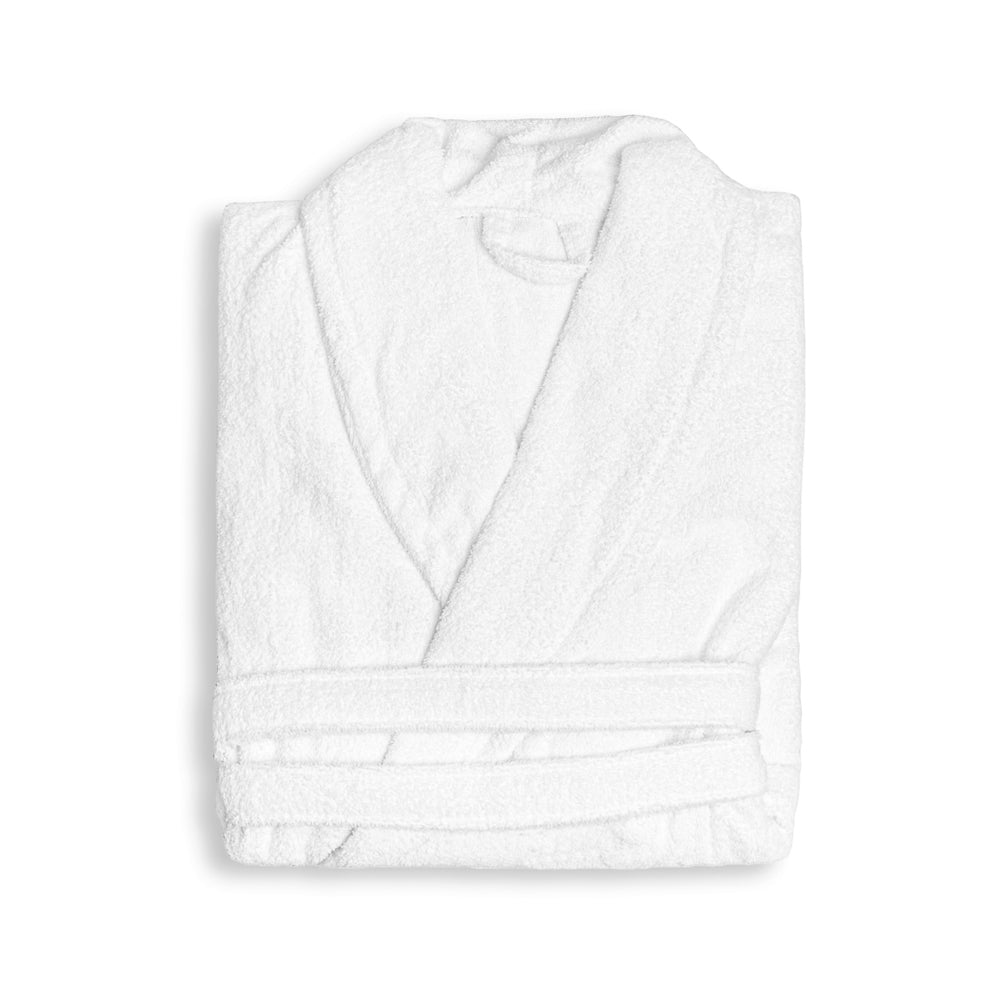 Executive Terry Bathrobe 475 gsm White