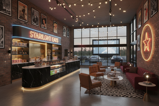 Cinemas - Drive-in Cinemas-Interior Design