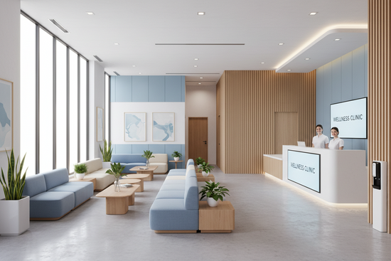 Clinics - Outpatients Centers-Interior Design