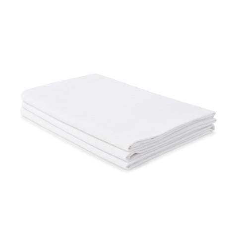 Caress Serviettes 100% Polyester 245 gsm White