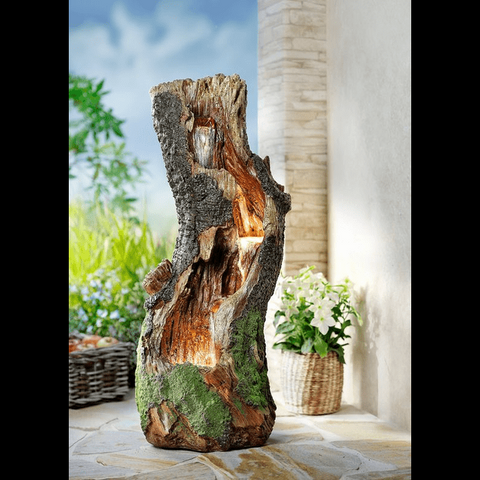 Trueliving Brown Nature Luxury Water Fountain Indoor 4 Ft X 1 FT
