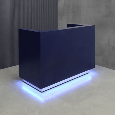 Trueliving Blue LED  Reception Table 30D x 100W x 155H Centimeters