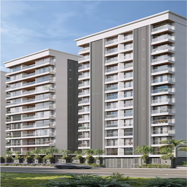 Shreeji Om Solitaire Magdalla canal road, vesu Shreeji homes 3 BHK 1800-103-104-1