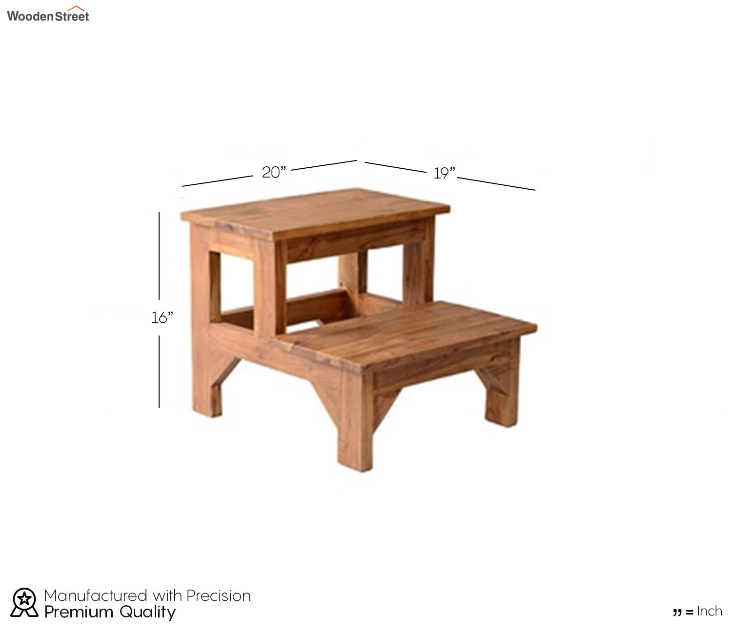 Dylan Seating Stool in Natural Finish