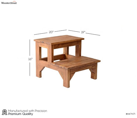 Dylan Seating Stool in Natural Finish
