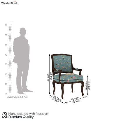 Kelvin Arm Chair (Cotton, Bubble Robins)