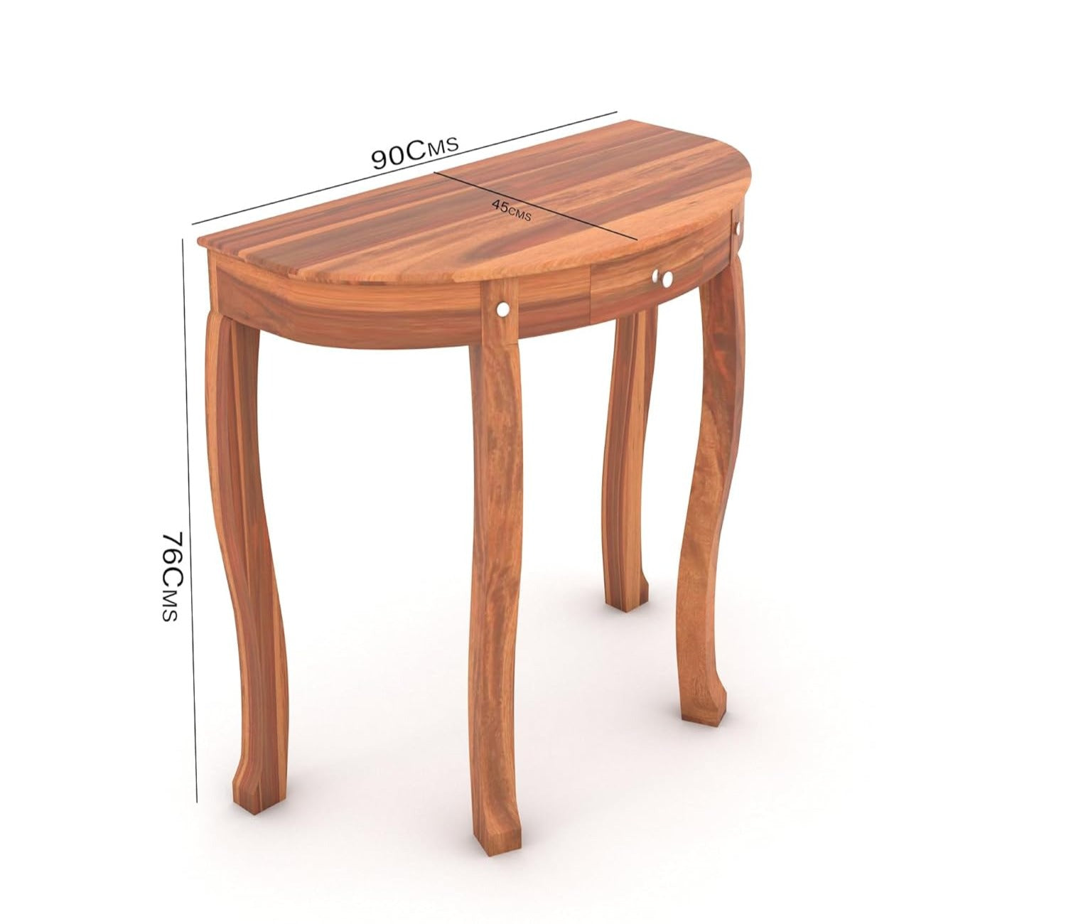 Classic Wooden Partition Leave Design Console Table