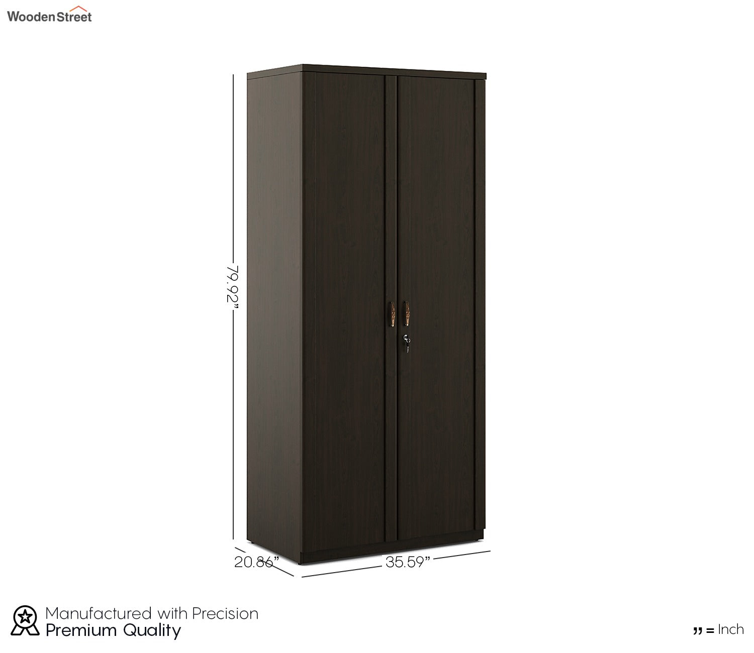 Kosmo Harmony 2 Door Wardrobe without Mirror