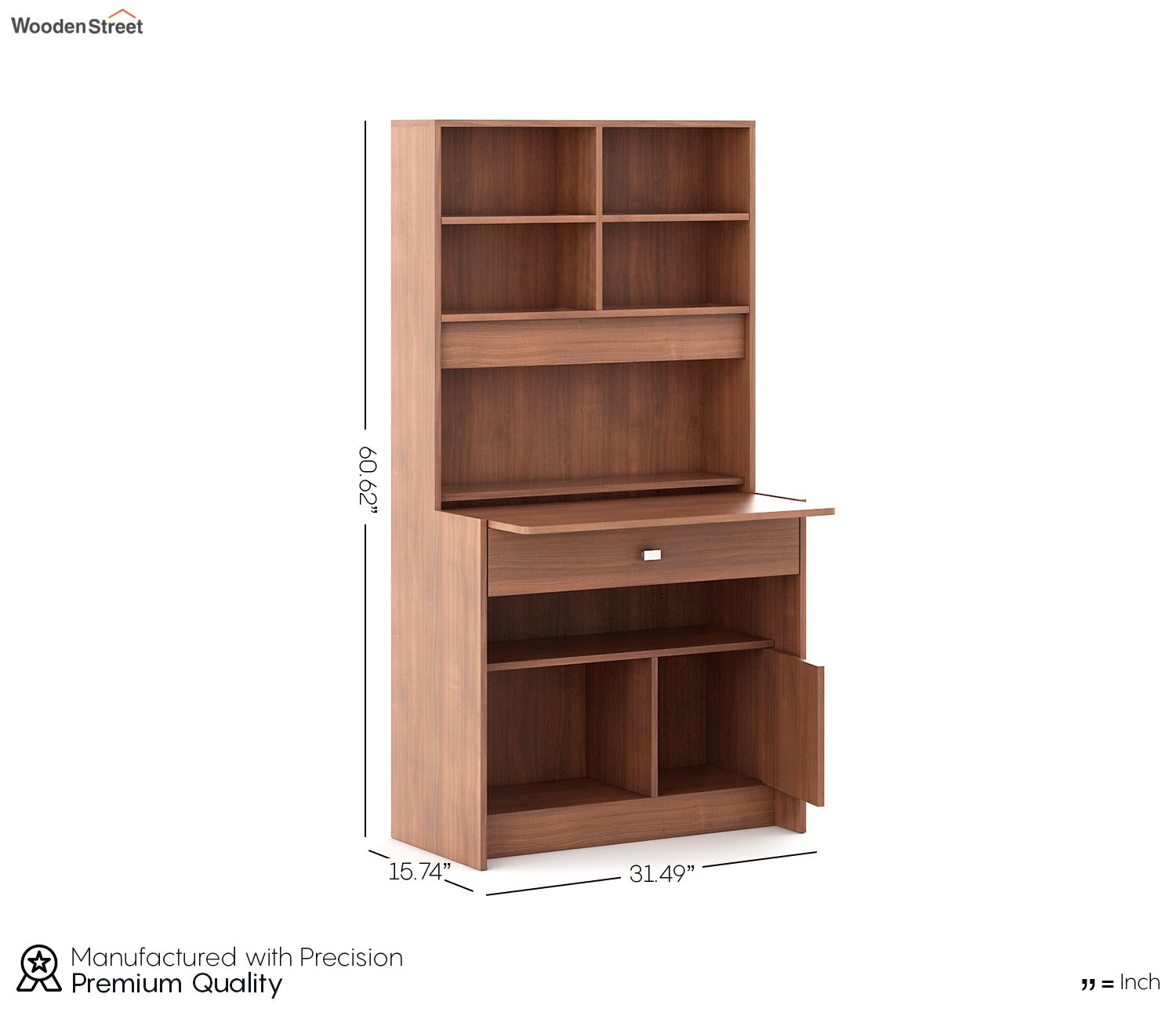 Kosmo Rigato Woodpore Engineered Wood Study Table