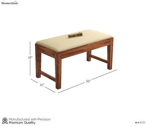 Mcbeth Compact Bench (Honey Finish)