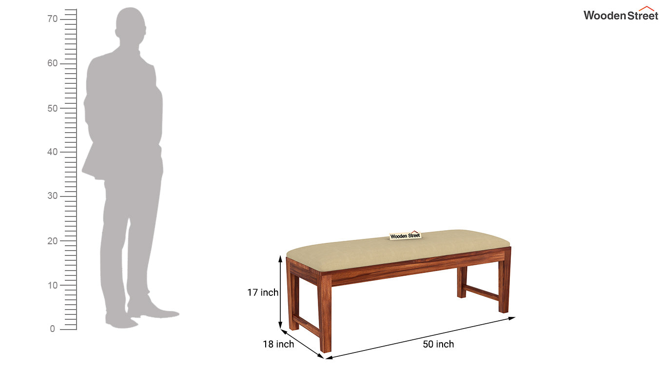 Mcbeth - Sofie Storage 6 Seater Dining Table Set With Mcbeth Bench (Honey Finish)