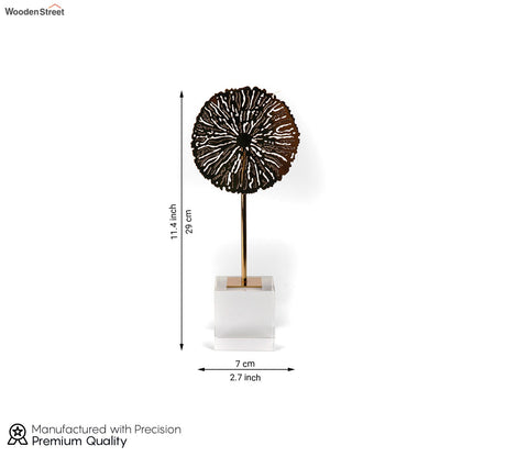 Blossom Radiance Table Decor (S, Gold)