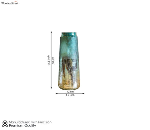 Larkspur Translucent Glass Vase