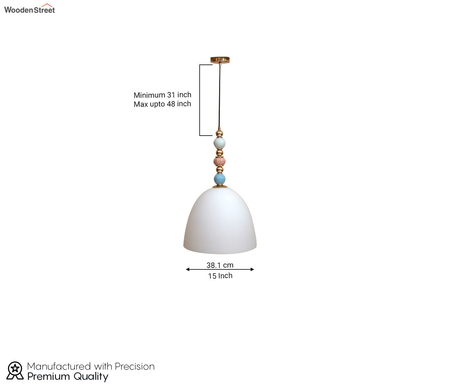 Oria Glass Shade Hanging Lights